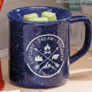 EXPLORE DREAM DISCOVER MUG SCENTSY WARMER RETIRED NEW!!